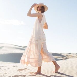 Free People Pretty Cozy Maxi Dress size S